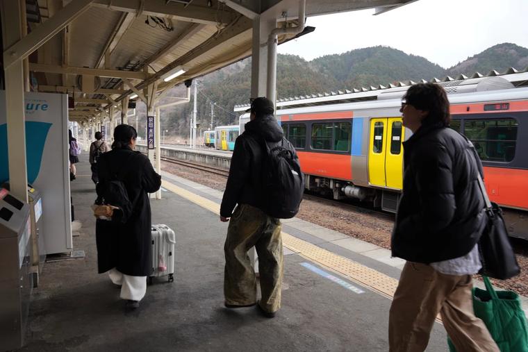 水郡線で大子へ